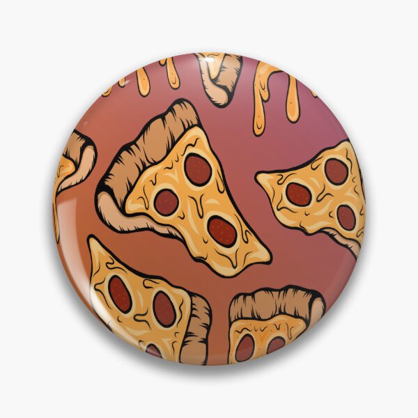Artikelvorschau, Pizza Muster Salami Pizza Stück entworfen und verkauft von Ascooepics.