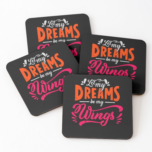 Item preview, Let my dreams be my wings designed and sold by TheFoolsGallery.