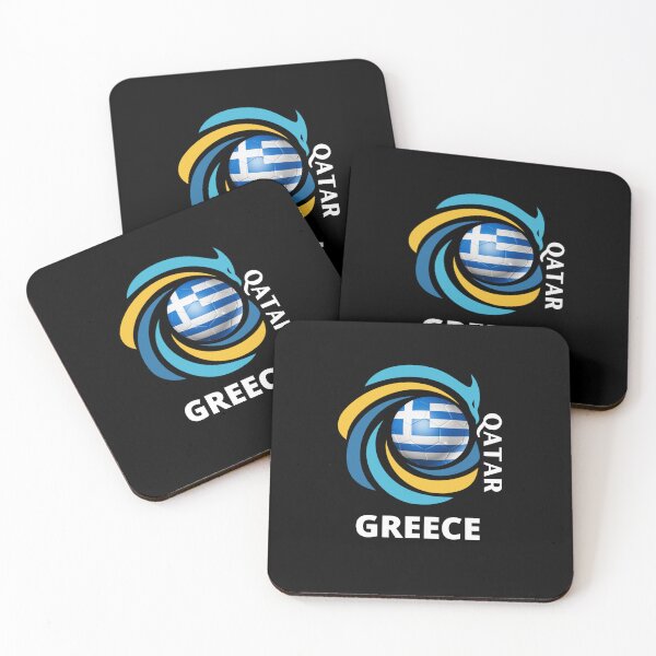 Item preview, Qatar Football soccer team Greece designed and sold by DesignsbyMona.