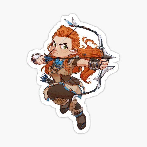 Item preview, Aloy Chibi designed and sold by BootsDotEXE.