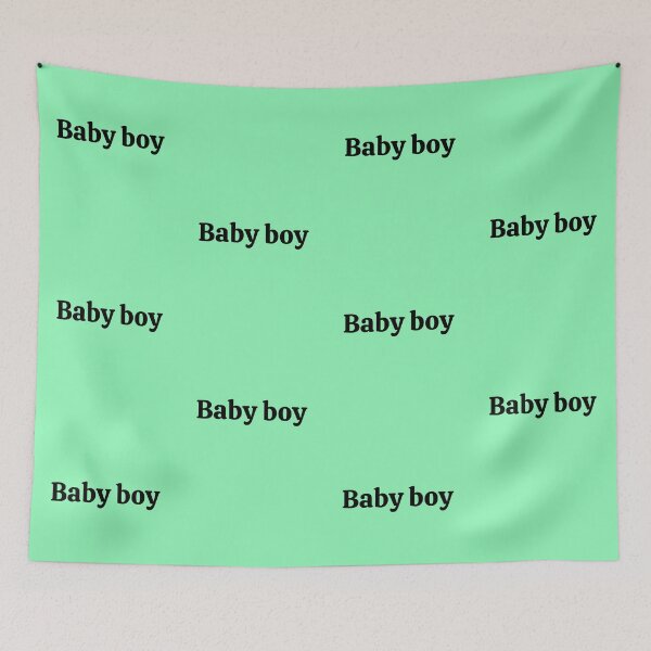 Item preview, Baby boy text designed and sold by EarthlingHelena.