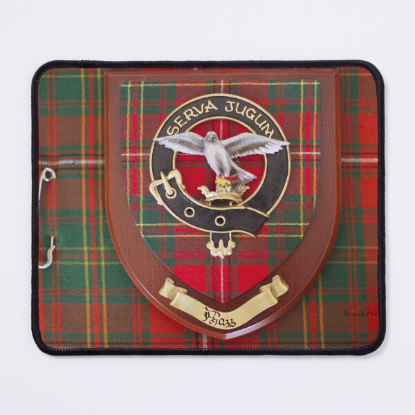 Item preview, Real Clan Hay Crest on Kilt - Ancient Hay Tartan designed and sold by Yannik Hay.
