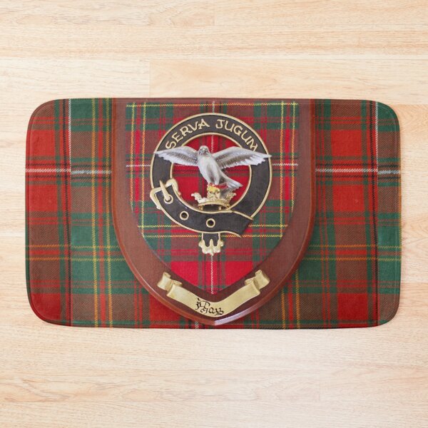 Item preview, Real Clan Hay Crest on Kilt - Ancient Hay Tartan designed and sold by Yannik Hay.