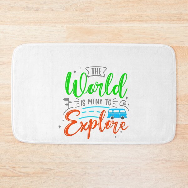 Item preview, The world is mine to explore designed and sold by TheFoolsGallery.