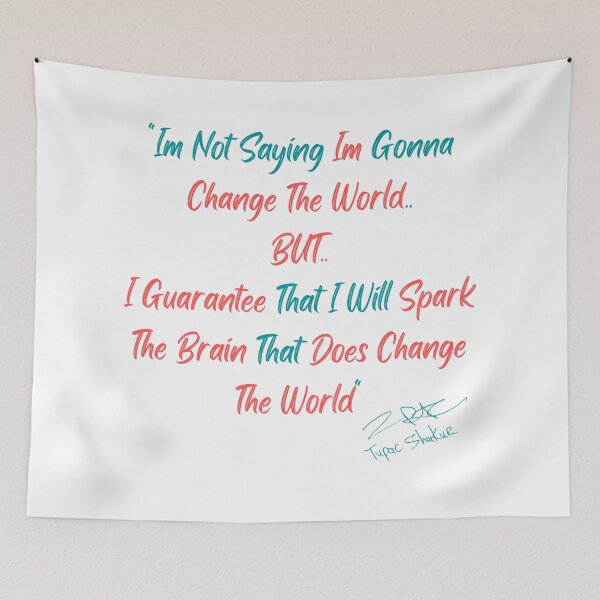 Item preview, I'm not saying I'm going to change the world.. designed and sold by TheHustla.