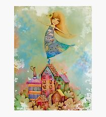 dancing on rooftops Photographic Print