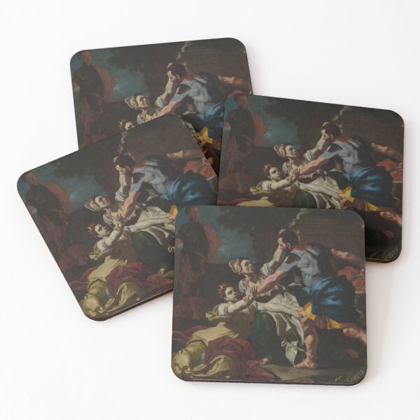 Item preview, Death of Messalina | Francesco Solimena | 1712 Renaissance Historic Art designed and sold by CJET.
