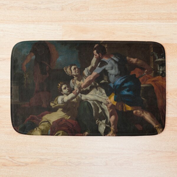 Item preview, Death of Messalina | Francesco Solimena | 1712 Renaissance Historic Art designed and sold by CJET.