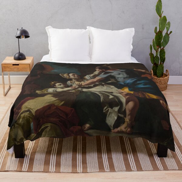 Item preview, Death of Messalina | Francesco Solimena | 1712 Renaissance Historic Art designed and sold by CJET.