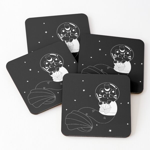 Item preview, Tuxedo Mercat in Space designed and sold by komoukmouk.