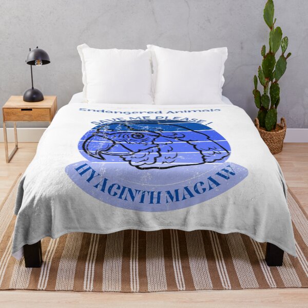 Item preview, Hyacinth Macaw designed and sold by yassooarts.