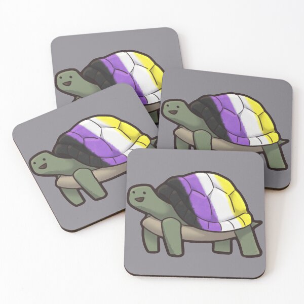 Item preview, Non-Binary Turtle PRIDE designed and sold by Rexmin.