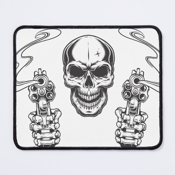 Item preview, Guns and skull print designed and sold by TBS8.