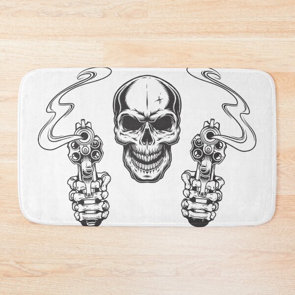 Item preview, Guns and skull print designed and sold by TBS8.