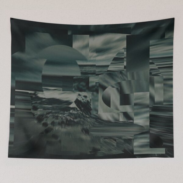 Item preview, Geometric Glitch Beach designed and sold by meteora.