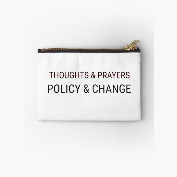 Item preview, Thoughts and Prayers Policy Change Gun Reform Enough  designed and sold by The Junto Shop.