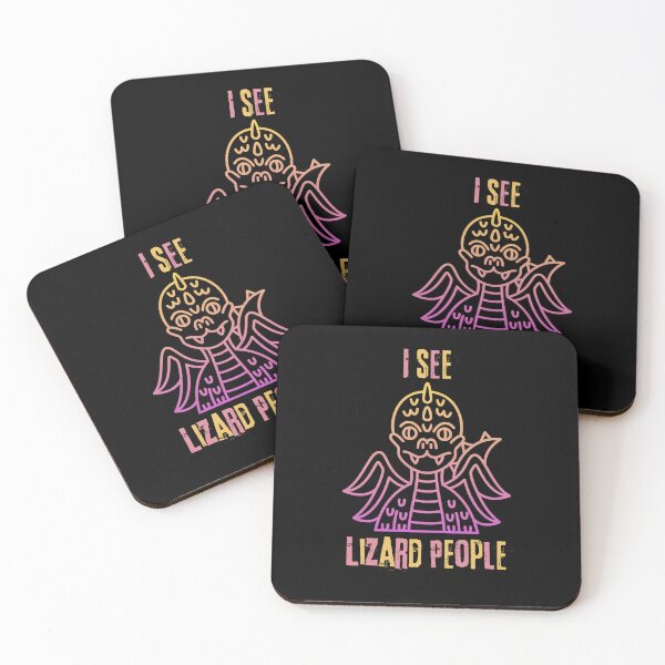 Item preview, I See Lizard People designed and sold by RoughShirts.