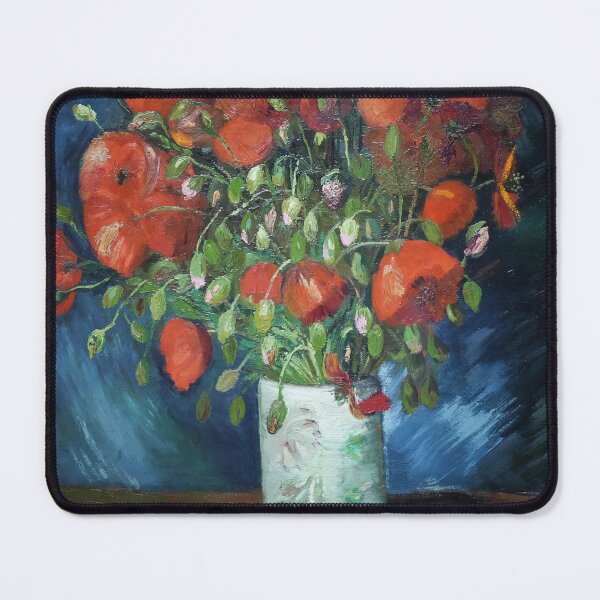 Item preview, Vase with Poppies designed and sold by NickLivin.