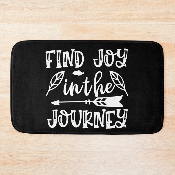 Item preview, Find Joy in the Journey Adventure Awaits le Mountain Hiking Camping Tree Mountains Tent Art Design Happy Apparel Essential Inspiration Joy Mood Funny designed and sold by DesignByHeartUK.