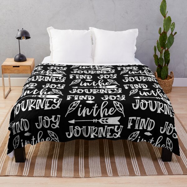 Item preview, Find Joy in the Journey Adventure Awaits le Mountain Hiking Camping Tree Mountains Tent Art Design Happy Apparel Essential Inspiration Joy Mood Funny designed and sold by DesignByHeartUK.