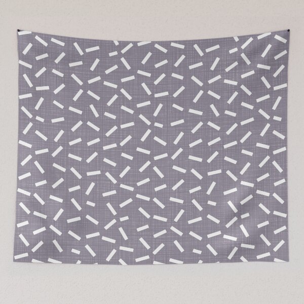 Item preview, White Confetti on Textured Lavender Background designed and sold by FAROSSTUDIO.
