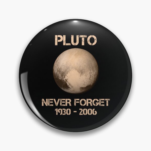 Item preview, Vintage Never Forget Pluto Space Science designed and sold by rachidhaz.