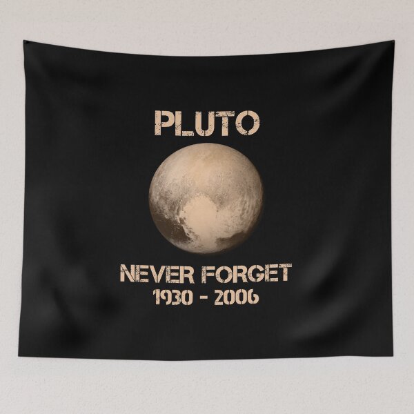Item preview, Vintage Never Forget Pluto Space Science designed and sold by rachidhaz.