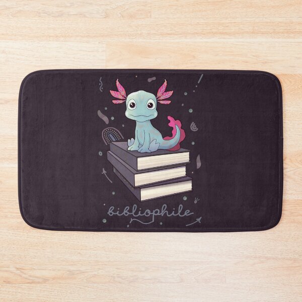 Aperçu de l'œuvre Bibliophile Axolotl créée et vendue par lazarosdesign.