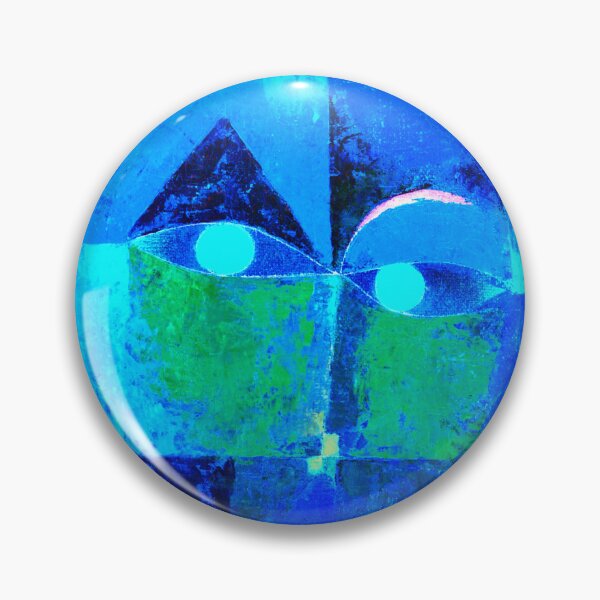 Item preview, Blue rounded portrait designed and sold by michplante60.