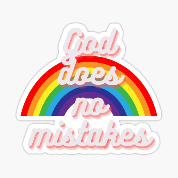 Jesus is the Rainbow sticker — Lift + Love