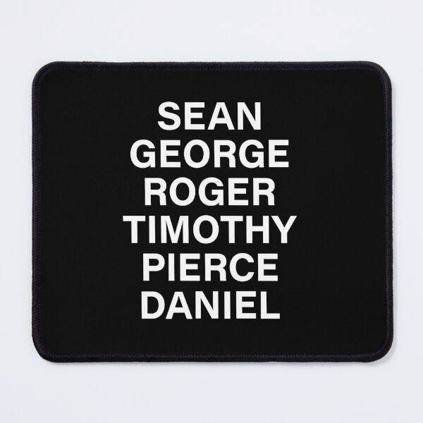 Item preview, Sean, Lazenby, Moore, Dalton, Brosnan, Craig designed and sold by James Bond Australia.