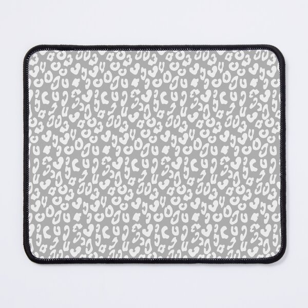 Item preview, Light Grey White Leopard Skin Cheetah Print designed and sold by SqueakyRicardo.