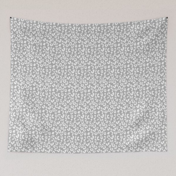Item preview, Light Grey White Leopard Skin Cheetah Print designed and sold by SqueakyRicardo.