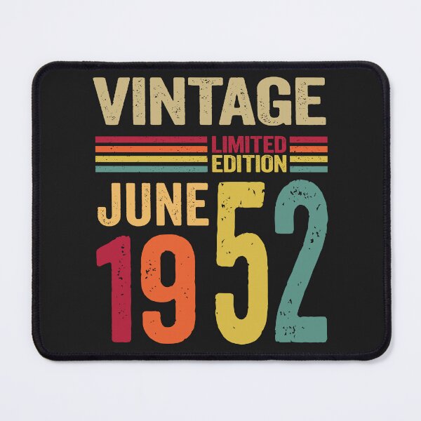 Item preview, 70 Years Old Gifts Vintage June 1952 - 70th Birthday gift designed and sold by BahaaIB.