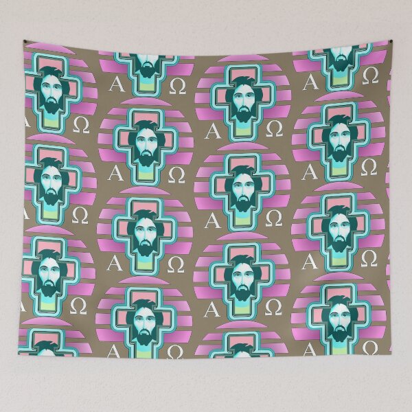 Item preview,  Jesus Through the Cross designed and sold by Sanctum Icons.