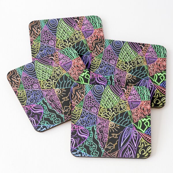 Item preview, Abstract Neon Graphic  designed and sold by BarbiDesigns.