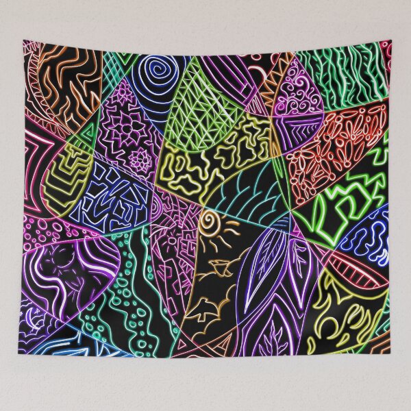 Item preview, Abstract Neon Graphic  designed and sold by BarbiDesigns.