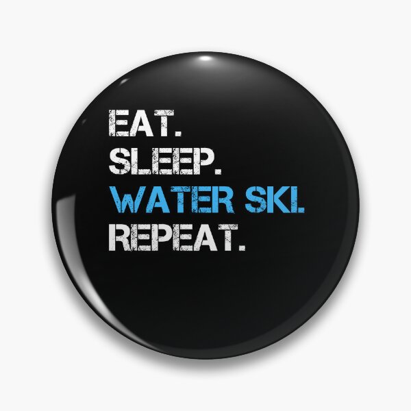 Item preview, Eat Sleep Water Ski Repeat  designed and sold by rachidhaz.