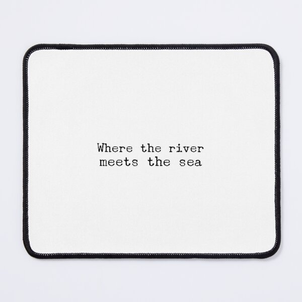 Item preview, Where the River Meets the Sea designed and sold by TheBookAuror.