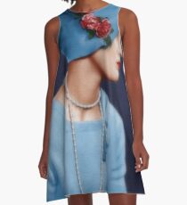 String of Pearls A-Line Dress