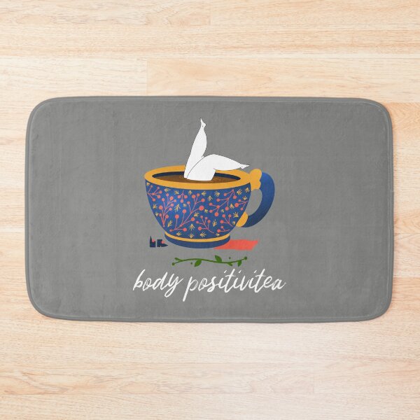 Item preview, A cup of body positivitea / body positivity - pun, thick thighs save lives, self-love designed and sold by forthecatssake.