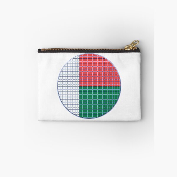Item preview, Madagascar Flag Rounded - Squares Pixel  designed and sold by MoonElite.