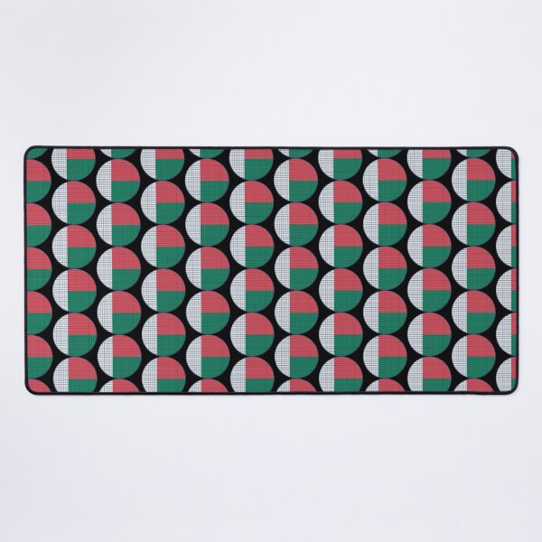 Item preview, Madagascar Flag Rounded - Squares Pixel designed and sold by MoonElite.