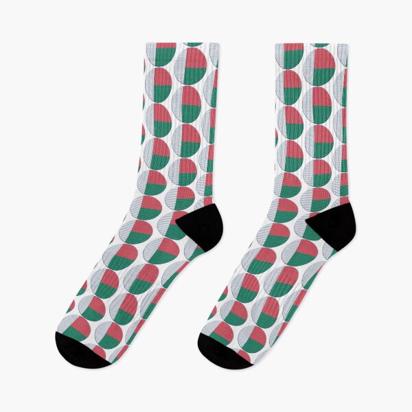 Item preview, Madagascar Flag Rounded - Squares Pixel  designed and sold by MoonElite.
