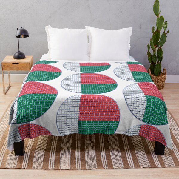 Item preview, Madagascar Flag Rounded - Squares Pixel  designed and sold by MoonElite.