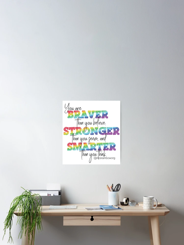 Thumbnail 2 of 3, Poster, You Are... designed and sold by RiosRainbowOrg.