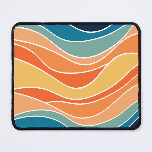 Item preview, Multicolor retro waves designed and sold by BattaAnastasia.
