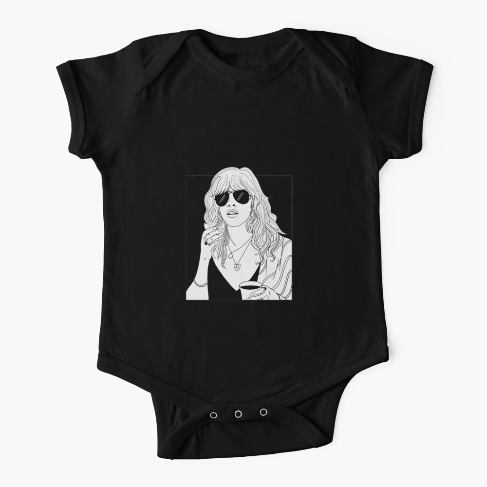 Discover Stevie Nicks - line drawing  Baby Onesie