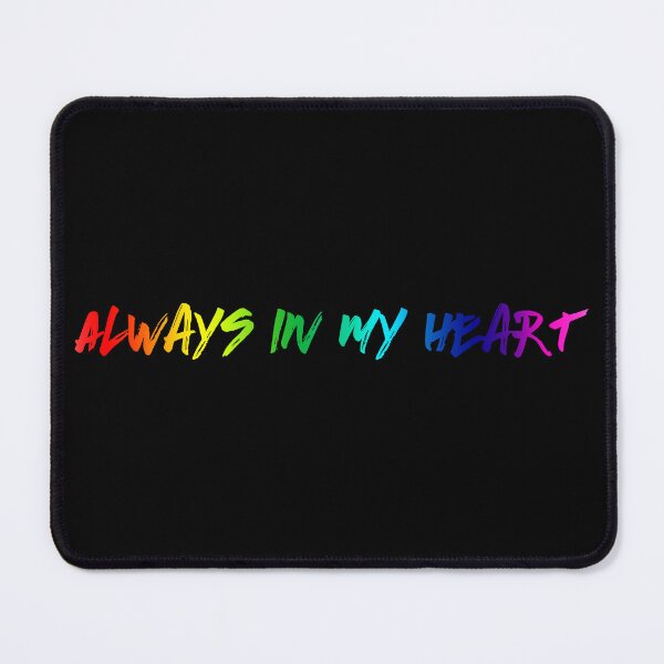 Item preview, "Always in my heart" rainbow Larry Stylinson designed and sold by halfaheart.