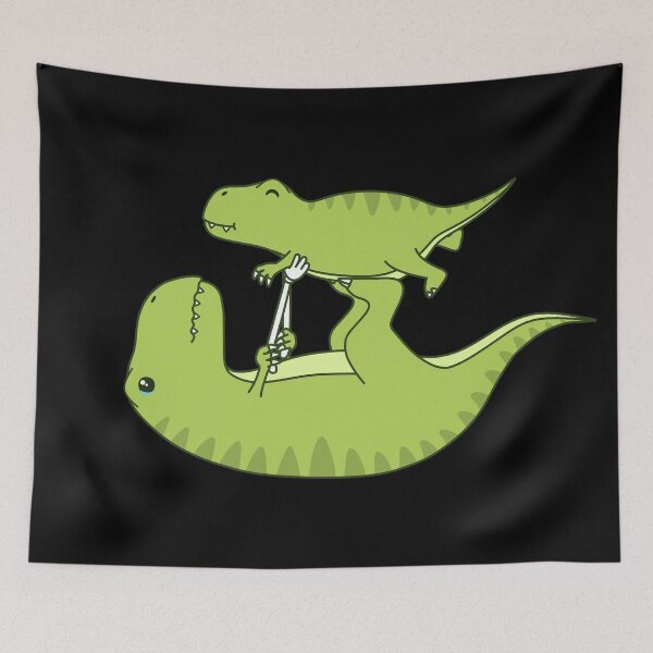Item preview, Daddysaurus Rex Playing Airplane With Babysaurus Rex designed and sold by ttttee.